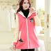 Maternity Fashion Thicken Fleece Lining Hoodies Coat , Casual Long Sleeve