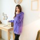 Maternity Regular Jackets , Casual Long Sleeve Cotton