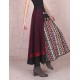 Our Story Women's Print Red SkirtsVintage Maxi