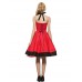 Women's Halter 50s Vintage Plus Sizes Swing Dress