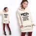 Muchen Women's Print / Letter Multi-color Sweats & Hoodies , Sexy / Casual / Work Hoodie Long Sleeve