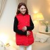 Maternity Long Down & Parka , Casual Long Sleeve Cotton/Polyester