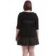 Women's Contrast Color A Line Mini Dress (More Colors)