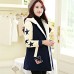 Maternity Fashion Thicken Fleece Lining Hoodies Coat , Casual Long Sleeve