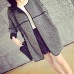 Maternity Regular Coat , Casual Long Sleeve Wool Blends