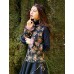 Our StoryGoing out Vintage Spring / Fall T-shirtFloral Crew Neck Long Sleeve Blue Cotton / Polyester / Spandex Medium